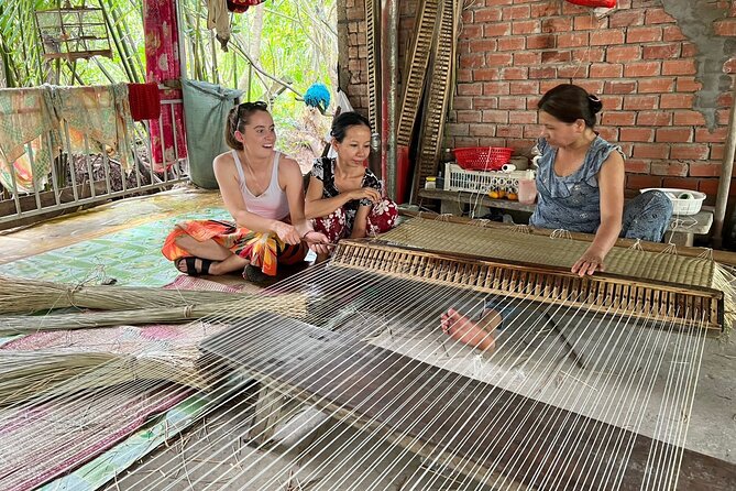 Mekong Delta tour: Ben Tre 1 day by DGT - Coconut processing, mat weaving, and brickwork ateliers: The industry stops that make sense