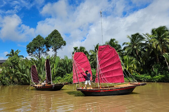 Mekong River Relaxing Sail boat cruise to Coconut Canals (1.5HRS) - Stop 1 in Ben Tre: your launch point and first taste of the calm
