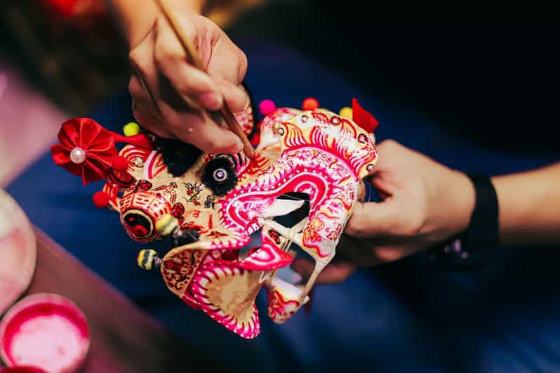 Mini Lion head decoration workshop - Pair It With Cho Lon Sightseeing and Other Workshops