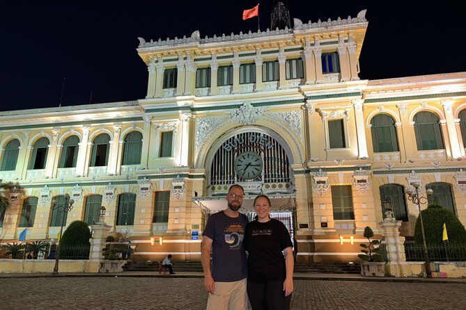 Motorbike Tour Saigon Hidden Gems and Food Tasting - Central Post Office, Notre Dame Cathedral, and the Immolated Monk Monument