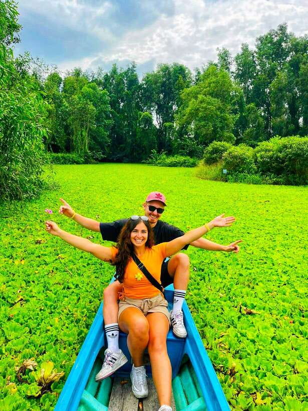 Nature reservation and Floating Market - The canal maze that slows your day down