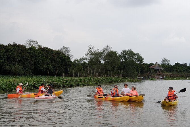 Off The Beaten Track The Mekong By Bike,boat & Kayak Day Trip - Food, market time, and the included tastings that actually matter