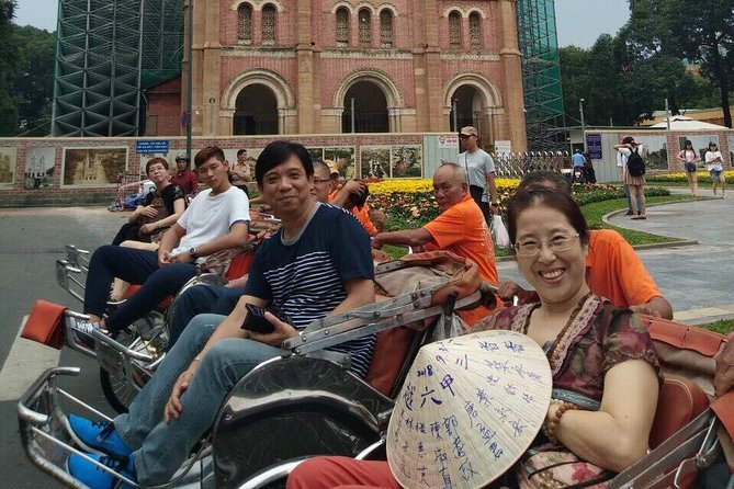One hour cyclo tour around Saigon - Stop 2: Ben Thanh Market, from citadel roots to 1914 structure