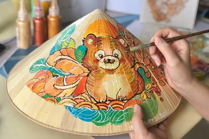 Paint & Personalize a Vietnamese Non La with B/S Art Studio topic - Time Plan: About 2.5 Hours of Crafting, Then Your Day Opens Up