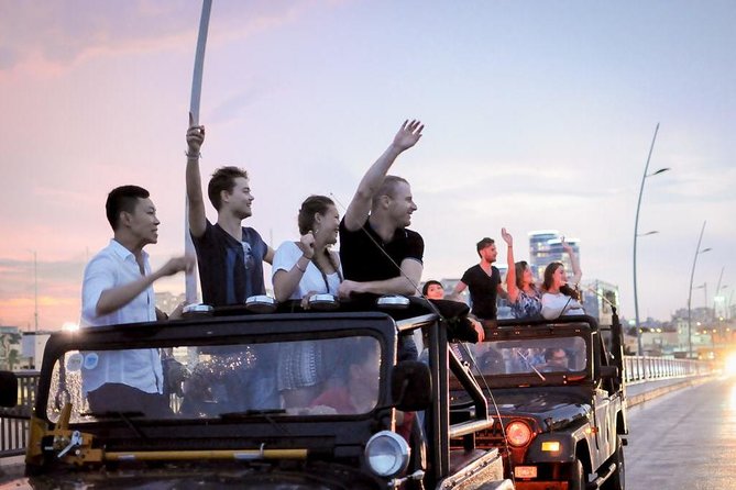 Private Ho Chi Minh by Jeep Evening Tour and Dinner Cruise - Jeep + river at night: what makes this combo work
