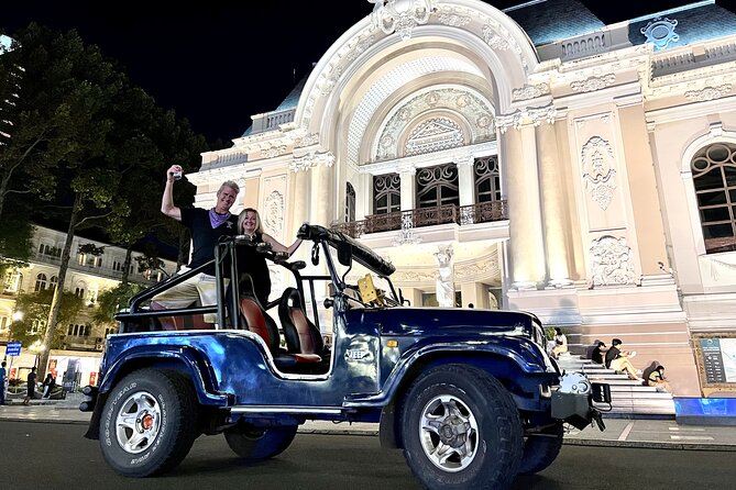 Private Ho Chi Minh by Jeep Evening Tour and Dinner Cruise - 7:30pm Saigon River dinner cruise, the view you came for
