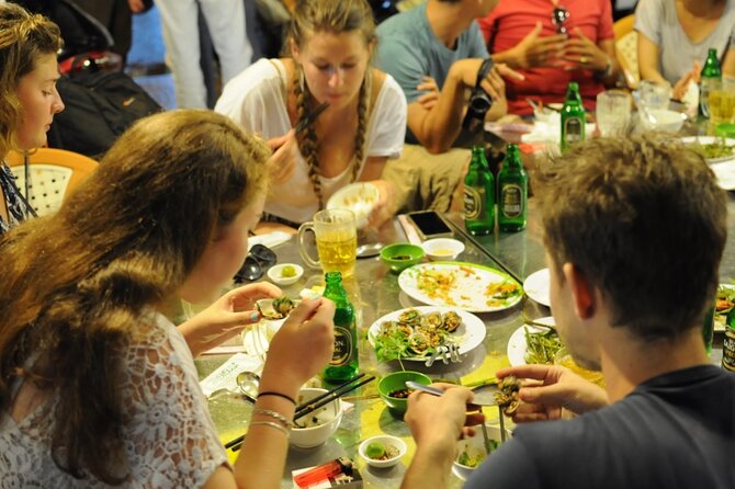 Private Jeep Tour Saigon by Night: Foodie & City Tour - Dinner at two restaurants plus a skybar drink: the foodie angle, with one caution