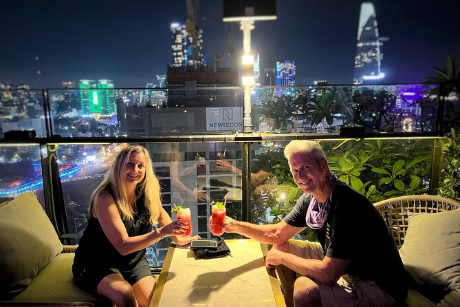 Private Jeep Tour Saigon by Night: Foodie & City Tour - Drinks, Jeep rides, and photo help: what makes the night actually fun