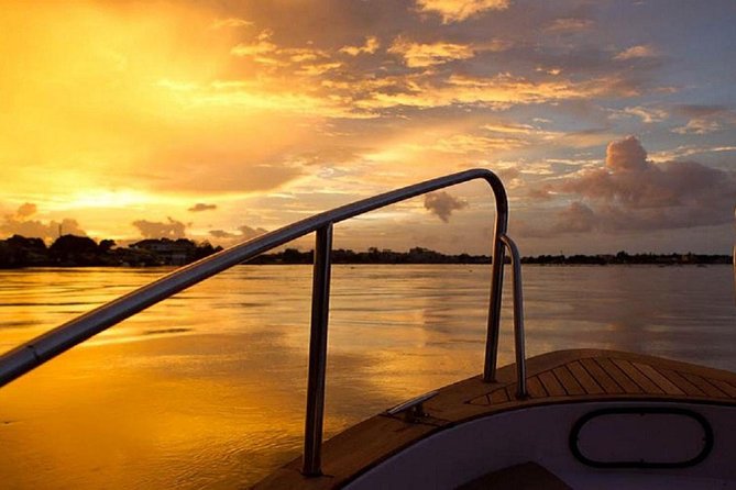 PRIVATE Luxury Sunset Mekong Afternoon trip from HCM city - The cruise segment: the Tiền River at sunset time