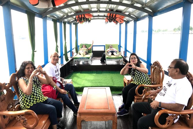 Private Mekong Delta Adventure: My Tho & Biking on BenTre Island - My Tho boat cruise: fish cages and stilt houses up close