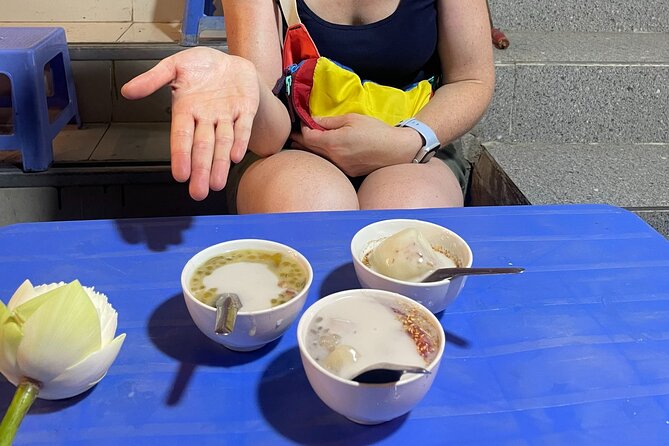 Private Saigon Ultimate Street Food & Motorbike Experience - District 10 banh xeo: small and giant savory pancakes