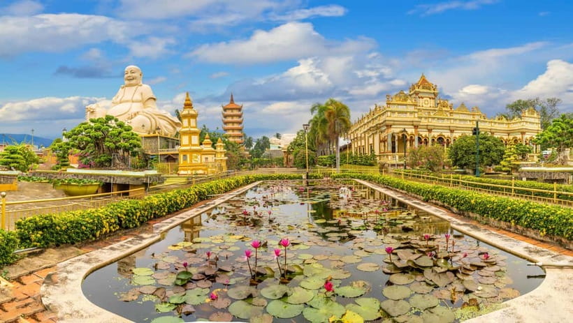 Private Vinh Trang Pagoda & Mekong Delta from Ho Chi Minh - Motorboat Cruise to Ben Tre and the Four Islets