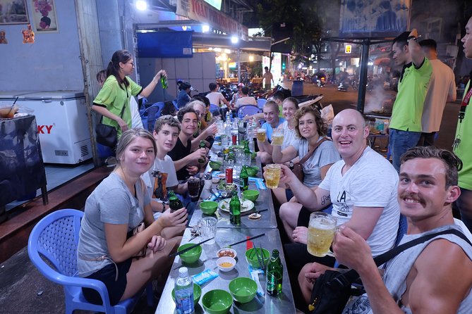 Saigon After Dark and Street Food by Motorbike and Scooter - Flower Market Timing and the Brief Visual Break