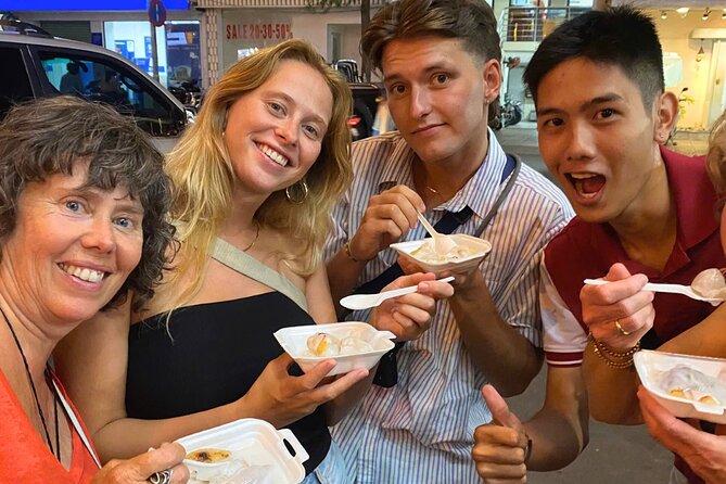 Saigon By Night: Authentic Street Food Scooter Adventure - Sweet finish: sugarcane juice and the final dessert