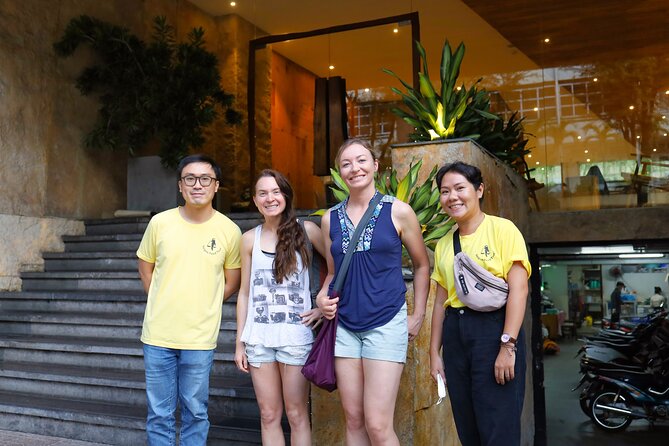 Saigon Night Street Food and City Tour on Scooter - Stop 1 to Stop 2: from briefing to Vietnamese pancakes