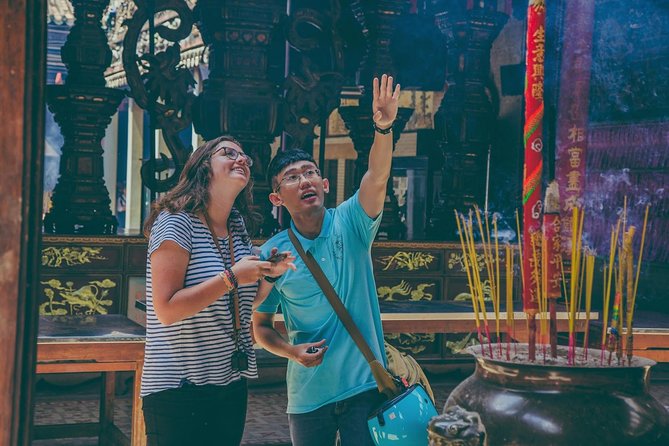 Saigon On 2 Wheels - Stop 4: Saigon Notre Dame Cathedral, French design with local weight