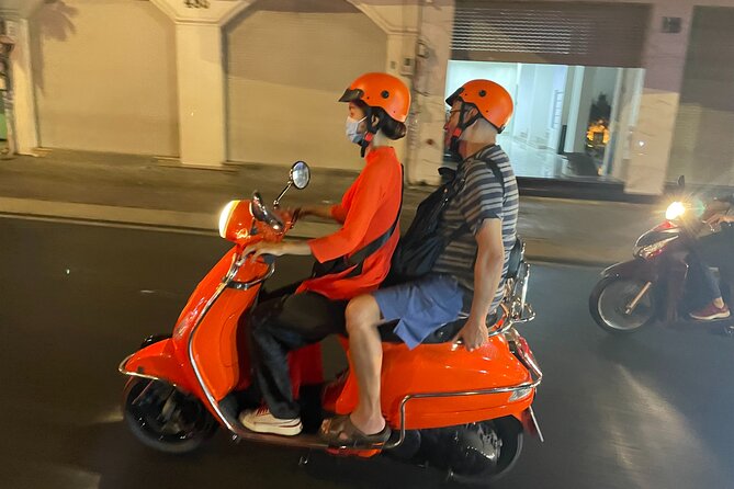 Saigon Vespa By Night Street Food With Female Riders Ao Dai - Stop by Stop: Seafood, Specialty Banh Xeo, Nem Lu, and Spring Rolls