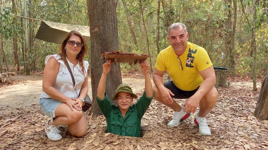 Small Group or Private Tour| Cu Chi Tunnels & Mekong Delta - The snack stop that ties food to the war story