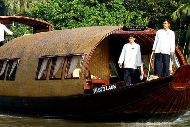 Song Xanh Sampan Mekong Cruise 2 Days 1 Night - Day 1 From Phu An Jetty Toward Sa Dec: Tea, Fruit, and Canal Life in Motion
