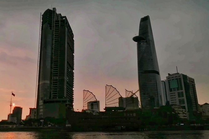 Sunset City-Dragon Floating Temple on River with LUXURY SPEEDBOAT - From Bach Dang Pier, the city changes fast