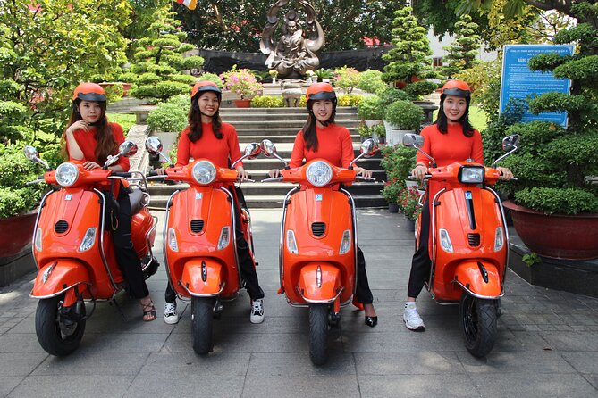 The Insider's Saigon With Female Ao Dai Riders Vespa 4,5 Hours - Backstreets and alleys: where you see the real Saigon texture