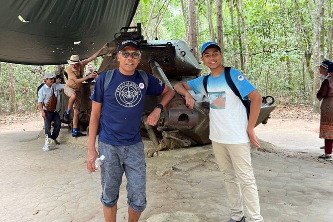 VIP Tour: Cu Chi Tunnels Half Day | Option: Real Shooting Guns - The hands-on stops: rice paper and survival-made crafts