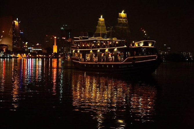 Water Puppet Show Plus Sightseeing By Cyclo and Saigon Dinner Cruise - Golden Dragon Water Puppet Theater: the stage is water